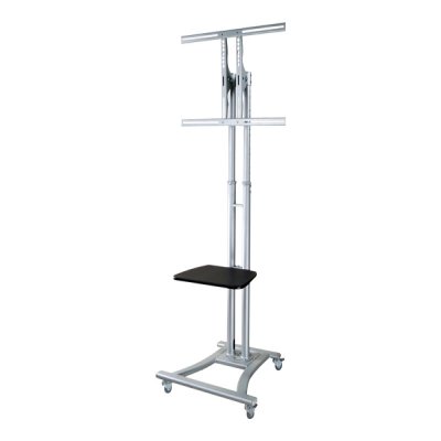 Le support mobile NewStar, modèle PLASMA-M1800E est un socle mobile au sol avec pour les écrans plats jusqu'à 177.8 cm (70") (178 cm).