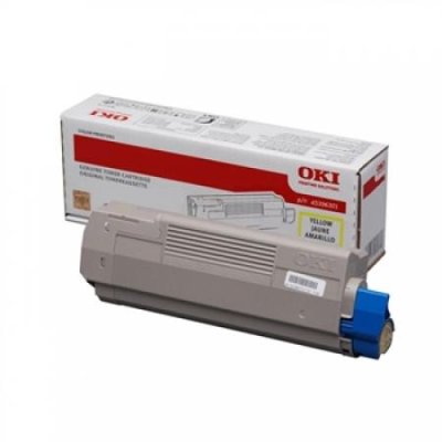OKI MC700 Toner jaune OKI MC760 MC770 MC780 cartouche de toner jaune capacité standard 6.000 pages pack de 1