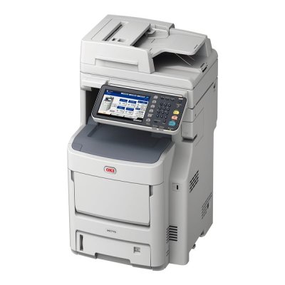 OKI MB770dfnvf MFP mono Printer A4 52ppm OKI MB770dfnvfax MFP mono Printer A4 52ppm print scan copy fax