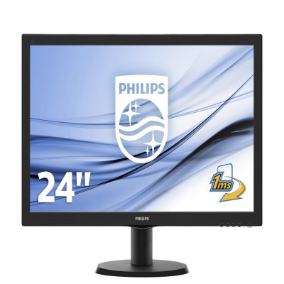 ECRAN PHILIPS LED 24 PCS 16/9 VGA HDMI ECO CONTRIBUTION 1.42 EURO INCLUS