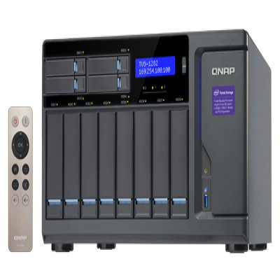 QNAP TVS-1282-i3-8G 12-Bay TurboNAS SATA QNAP TVS-1282-i3-8G 12-Bay TurboNAS SATA 6G i3-6100 3.7GHz 8GB RAM 4-LAN 10G-ready iSCSI RAID 0 1 5 6 10 5+spare 6+spare 10+spare QNAP TVS-1282-i3-8G 12-Bay TurboNAS SATA QNAP TVS-1282-i3-8G 12-Bay TurboNAS SATA 6G i3-6100 3.7GHz 8GB RAM 4-LAN 10G-ready iSCSI RAID 0 1 5 6 10 5+spare 6+spare 10+spare