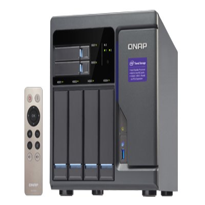 QNAP TVS-682-i3-8G 6-Bay TurboNAS SATA QNAP TVS-682-i3-8G 6-Bay TurboNAS SATA 6G i3-6100 3&period;7GH 8GB RAM 4-LAN 10G-ready iSCSI RAID 0 1 5 6 10 5&plus;spare 6&plus;spare 10&plus;spare