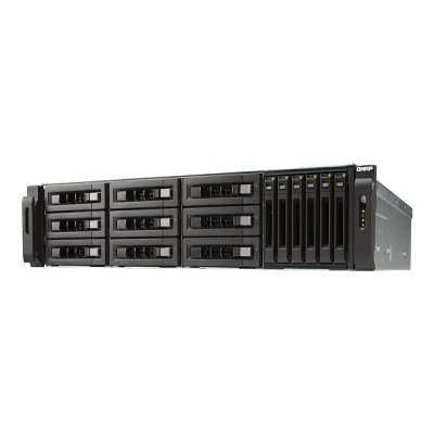 QNAP TVS-EC1580MU-SAS-RP-16G-R2Rack15Bay QNAP TVS-EC1580MU-SAS-RP-16G-R2Rack15Bay SAS 12G SATA 6G Xeon E3-1246 v2 3&period;5GHz 16GB RAM LAN-10G2SF-MLX 40G ready without Railkit