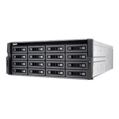 QNAP TVS-EC1680U-SAS-RP-16G-R2 Rack16Bay QNAP TVS-EC1680U-SAS-RP-16G-R2 Rack16Bay SAS12G SAS&sol;SATA 6G Xeon E3-1246 v2 3&period;5GHz 16GB RAM LAN-10G2SF-MLX 40G ready without Railkit