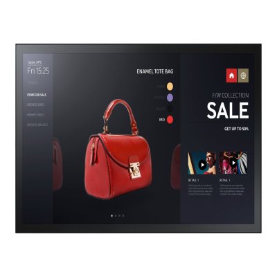 109.22 cm (43") , 1920 X 1080, 60Hz E-LED BLU, 16:9, 400 nit, 8ms, DVI-I, Display Port 1.2(2), HDMI, USB 2.0 x 2, USB Type-B x 2