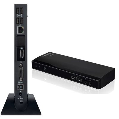 TOSHIBA Dynadock 4K -Uni-Docking USB 3.0 TOSHIBA Dynadock 4K -Uni-Docking USB 3.0 Display Port HDMI mit 4K Auflsung black