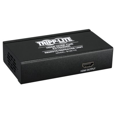 Prolongateur actif HDMI sur Cat5&sol;6&comma; R&eacute;p&eacute;teur de type bo&icirc;tier&comma; Vid&eacute;o et Audio&comma; 1080p &commat; 60 Hz&comma; Alimentation &eacute;lectrique internationale&comma; Jusqu'&agrave; 175 pi&period;