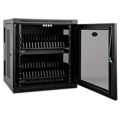 32-Device USB Charging Station Black