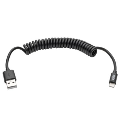 Cable USB Iphone spirale Nhite Lightning