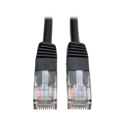 Cable Cat5e RJ45 Molded-M&sol;M Black 3m