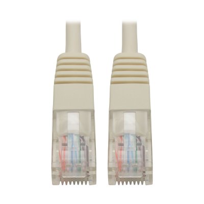 Cable Cat5e RJ45 Molded-M&sol;M White 8&period;3m