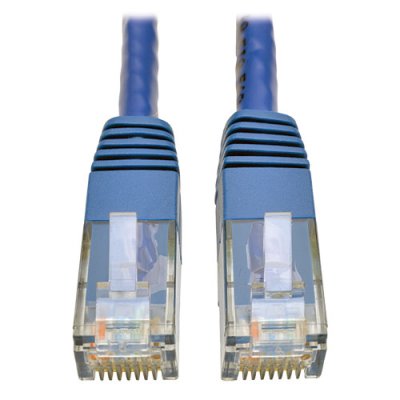 Cat6 Cable RJ45 M&sol;M Blue 14 ft&period;