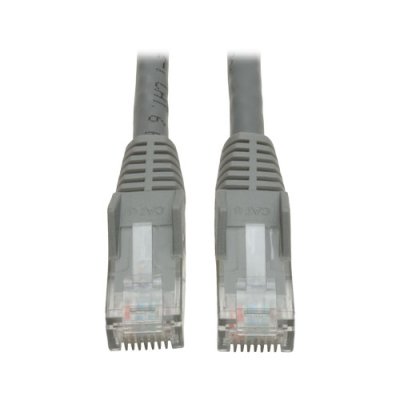 Cat6 Cable RJ45 M&sol;M Grey 25ft
