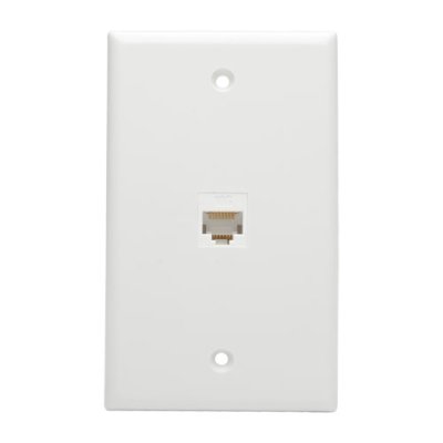 Cat6aCoupler White RJ45 F/F Cat6aCoupler White RJ45 F/F