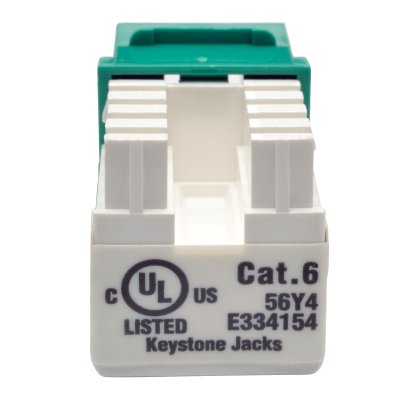 Cat6/Cat5e 110 Style Punch Down Keyston Cat6/Cat5e 110 Style Punch Down Keyston