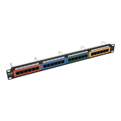 24-Port 1U Rack-Mount 110-Type Color-Co