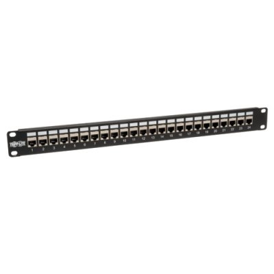 24-Port 1U Rack-Mount STP Shielded Cat6