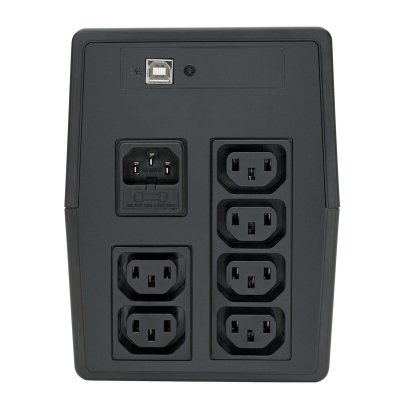 850VA 480W Line-Interactive UPS with 6 C 850VA 480W Line-Interactive UPS with 6 C