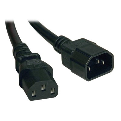 AWG IEC320C14 to IEC320C13 3ft