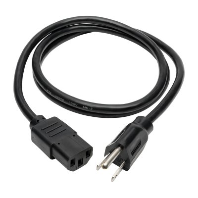 Universal Computer Power Cord 10A 18A Universal Computer Power Cord 10A 18A