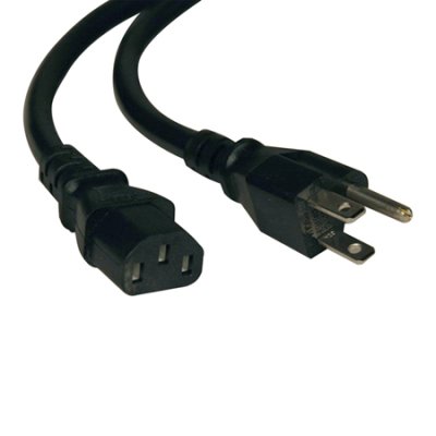 Heavy-Duty Computer Power Cord 15A 14