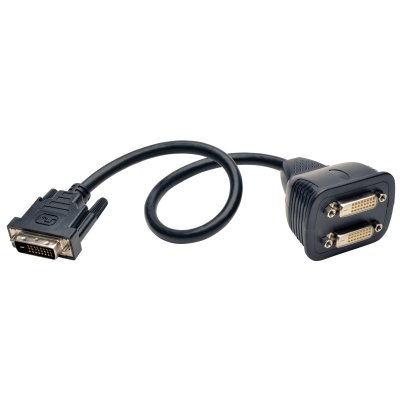 DVI Splitter Cable Digital Monitor Y c