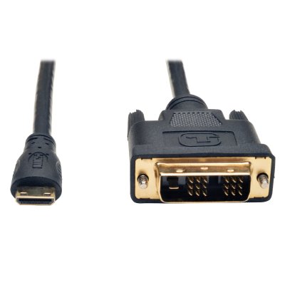 Mini HDMI to DVI Adapter Cable M&sol;M 1
