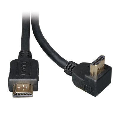 High Speed HDMI Cable with one right an