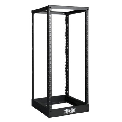 25U SmartRack 4-Post Open Frame Rack