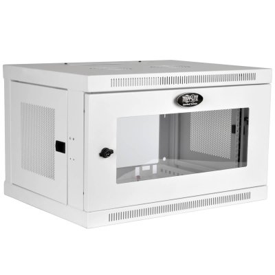 6U Wall Mount Rack Cabinet White