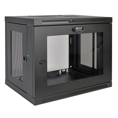 9U Wall Mount Rack Enclosure Cabinet w&sol;