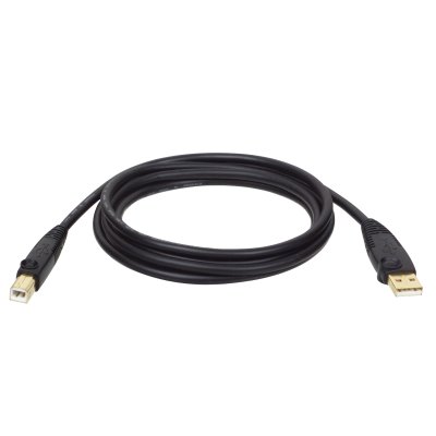 USB 2&period;0 Hi-Speed A&sol;B Cable M&sol;M 15-ft