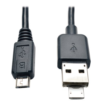 Micro B Male to Micro B Male 7" Micro B Male to Micro B Male 7"