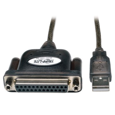 Adapter Cable USB A to DB25 M&sol;F 6ft