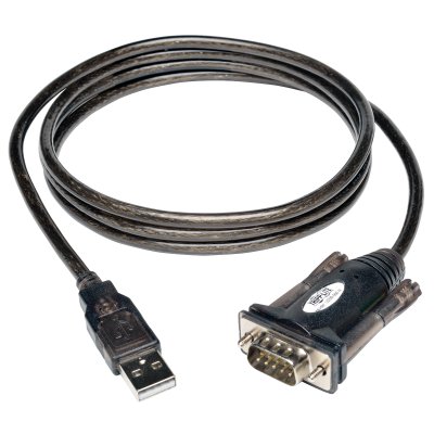 Adapter Cable USB A to DB9 M&sol;M 5ft