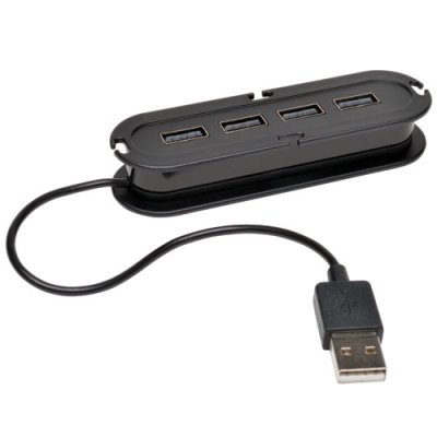 4 Port USB 2&period;0 Hi Speed Ultra Mini Hub