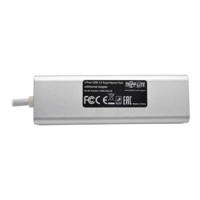 Network Adapter with 3 Port USB 30 Hub Network Adapter with 3 Port USB 30 Hub