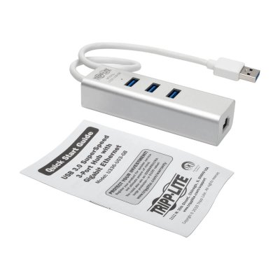 Network Adapter with 3 Port USB 30 Hub Network Adapter with 3 Port USB 30 Hub