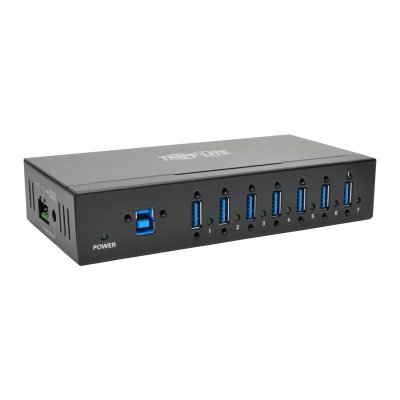 7-Port Rugged Industrial USB 3&period;0 SuperS