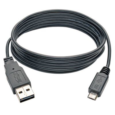 Universal Reversible USB 2.0 Hi-Speed Super-Slim Cable (Reversible A to 5Pin Micro B M/M) 6-ft. Universal Reversible USB 2.0 Hi-Speed Super-Slim Cable (Reversible A to 5Pin Micro B M/M) 6-ft.